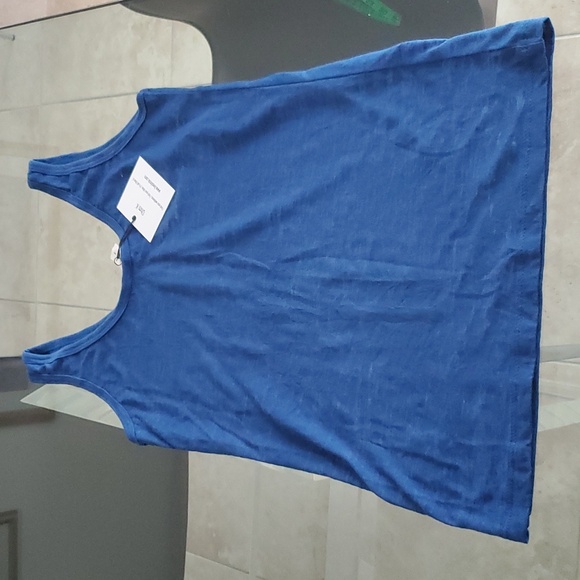 NWT Ohm K royal bluetank top - Picture 5 of 5
